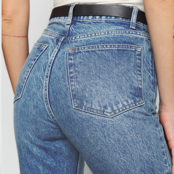 Cynthia Stretch High Rise Straight Jeans - Picture 5 of 5